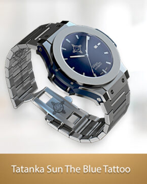 Tatankasun Blue Tattoo Man Watch